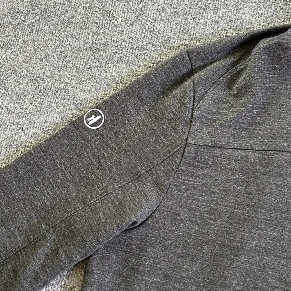 Johnnie-O Hoodie Mens XL Black Remmy Performance UPF 50 Pullover Lightweight - Picture 8 of 13
